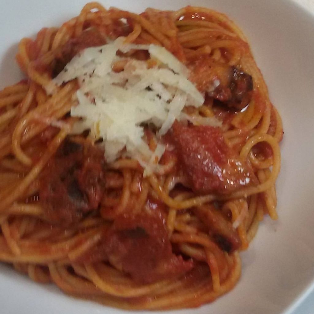 Spaghetti all Amatriciana